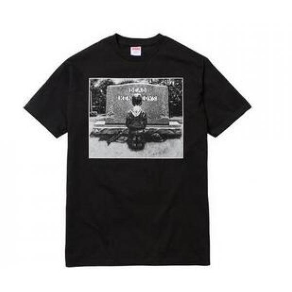 爽やかな雰囲気のあるSupreme ケネディー グレイブストーン 吸湿速乾機能でＴシャツ ブラック .