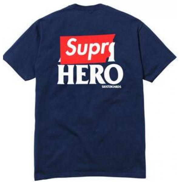 爽やかな雰囲気でシュプリーム　アンタイヒーローポケット愛用できるＴシャツ.