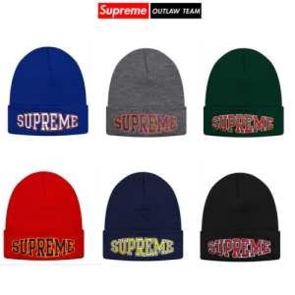 Supreme 15Fw Warp Logo beanie ニット帽 大絶賛の履き心地! 3色可選