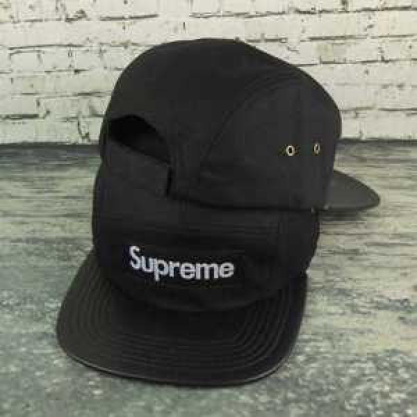 2026 高評価の人気品 シュプリーム SUPREME Expedition Leather Visor Camp Cap 帽子