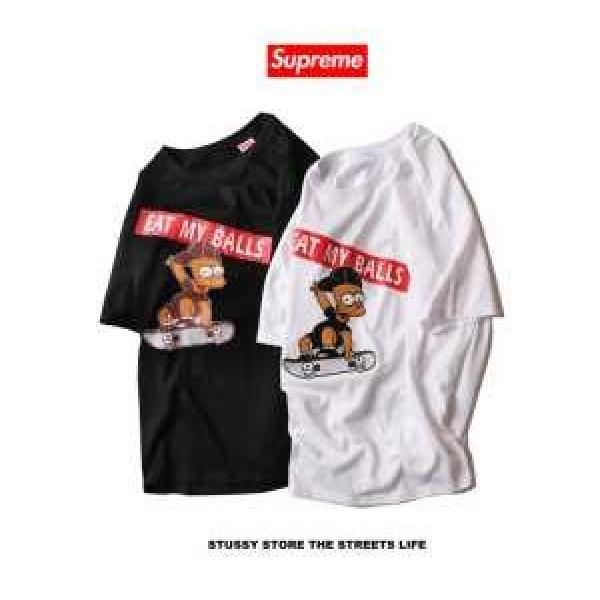 2026 ランキング商品 シュプリーム SUPREME 半袖Tシャツ 2色可選 男女兼用