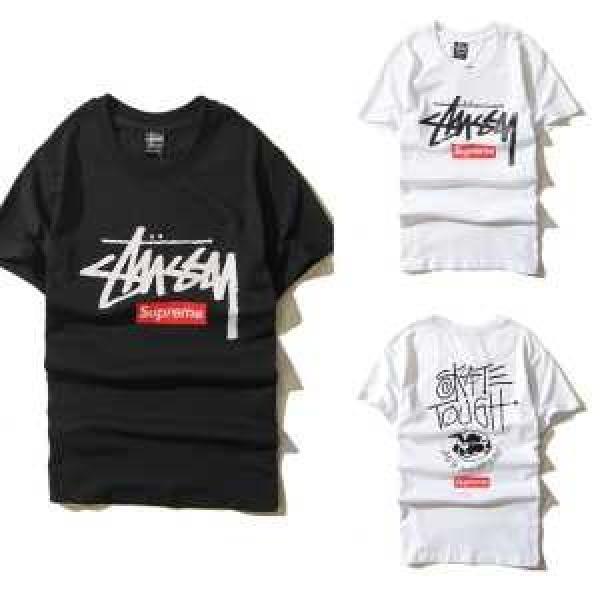 海外セレブ愛用2026 シュプリーム SUPREME 半袖Tシャツ 男女兼用 2色可選