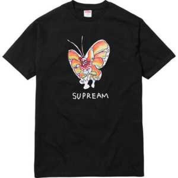 個性的なデザ シュプリーム Supreme 16SS Gonz Butterfly Tee 3色可選 男女兼用