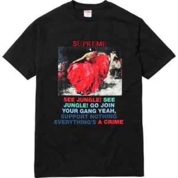 2025 お洒落自在 Supreme Dancer Women Tee T-Shirt 半袖Tシャツ 男女兼用 2色可選