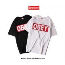 海外セレブ定番愛用 2026 シュプリーム SUPREME 半袖Tシャツ 2色可選 男女兼用