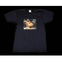 個性的なデザイン　シュプリーム 激安 時代感には欠かせないバナナTシャツ　ブラック.