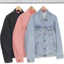 主役になる存在感 Supreme16SS Denim Trucker Jacket ブルゾン 2色可選
