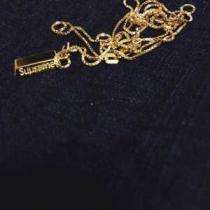 Sup 16SS Gold Bar Pendant 14K ペンダントトップ 存在感のある