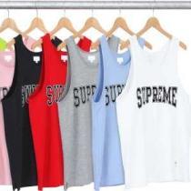 落ち着いた感覚 Supreme 15ss Collegiate Tank Top タンクトップ 男女兼用 2色可選