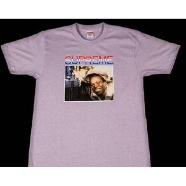 新作　2026コレクション supreme レプリカ  耐久性が高いTシャツ ライトパープル.