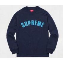 伸縮性が抜群な supreme コピー 通販 　オシャレ度が高いＴシャツ ネイビー.