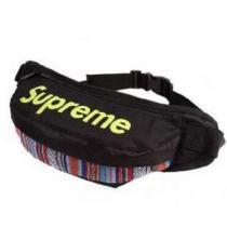 クッション性のある supreme 激安　収納力が高いウエストポーチクバッグ..161.