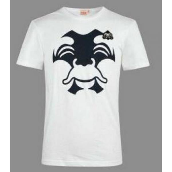 格好良い雰囲気にエヴィス 通販　縮性がある半袖 Tシャツ.　