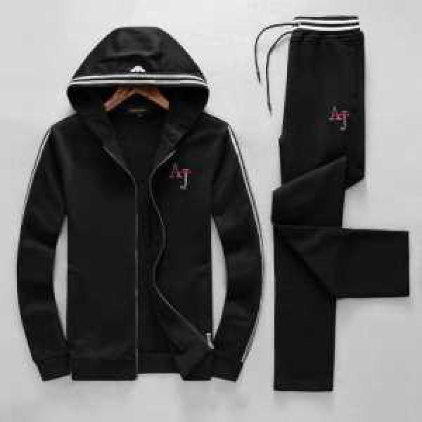 2026秋冬 高評価の人気品 アルマーニ ARMANI パーカー 上下セット 2色可選