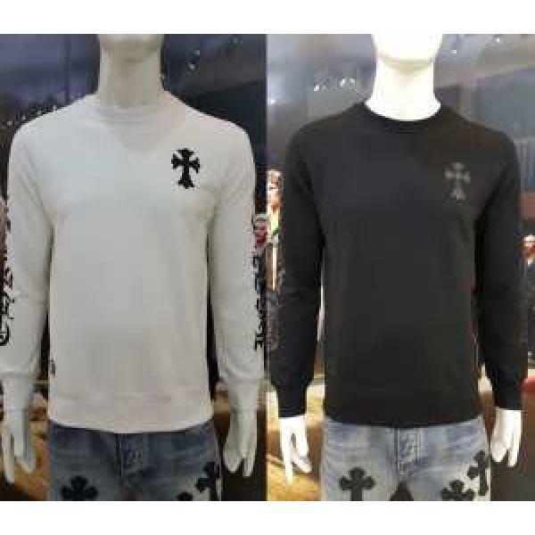 重宝するアイテム 2026秋冬 CHROME HEARTS クロムハーツ プルオーバーパーカー 男女兼用 2色可選