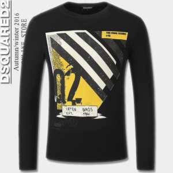 存在感のある2026秋冬 ディースクエアードDSQUARED2  長袖Tシャツ 3色可選