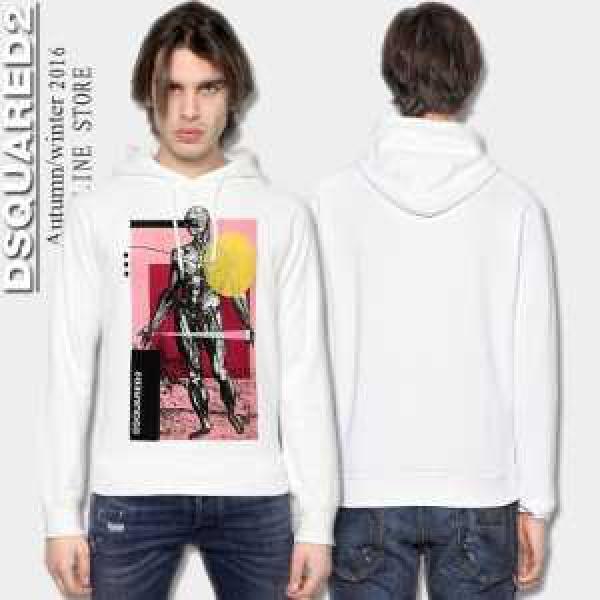 プレゼントに  ディースクエアードDSQUARED2 高い耐久性あるパーカー 3色可選