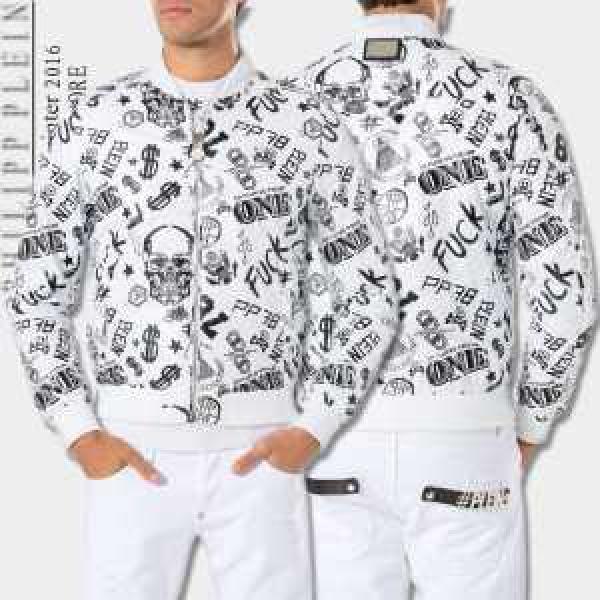 大人のおしゃれに 2026秋冬  フィリッププレインPHILIPP PLEIN スタジアムジャンパー 2色可選