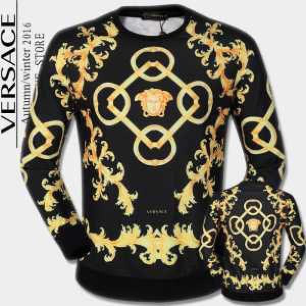 お買得 2026秋冬ヴェルサーチ VERSACE  プルオーバーパーカー