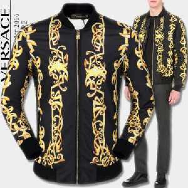 ～希少 2026秋冬 ヴェルサーチ VERSACE ブルゾン ジャケット
