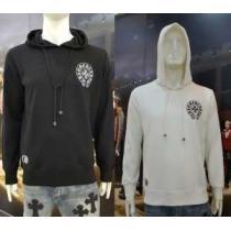 スタイルアップ効果 2026秋冬 CHROME HEARTS クロムハーツ パーカー 男女兼用 2色可選
