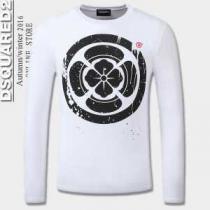 大人SALE開催2026秋冬 ディースクエアード DSQUARED2 長袖Tシャツ 3色可選