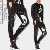 2026秋冬 大人っぼい フィリッププレインPHILIPP PLEIN  スエットパンツ 2色可選