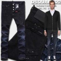 モードな雰囲気漂うディースクエアード  DSQUARED2 ジーンズ ヒゲと掴み加工