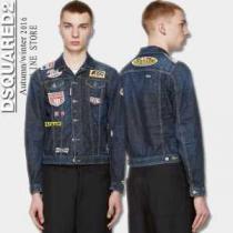 おしゃれのディースクエアード DSQUARED2 細身で使いやすいデニムジャケット