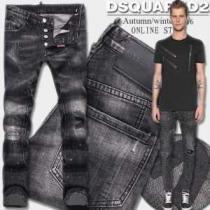 魅力的2026秋冬ディースクエアード DSQUARED2  ダメージ加工 ジーンズ