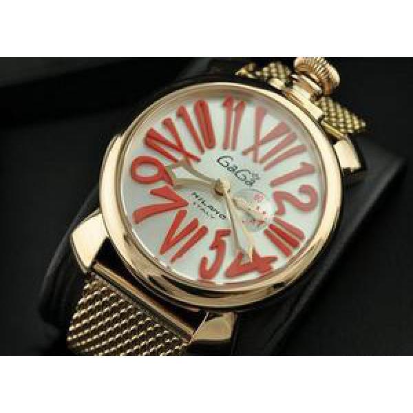 ガガミラノ腕時計 GaGaMILANO  サファイヤクリスタル風防 ステンレス ケース 男性用腕時計 ステンレス.162.