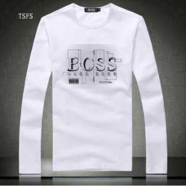 個性的なデザイン 2026秋冬 ヒューゴボス HUGO BOSS 長袖Tシャツ 2色可選