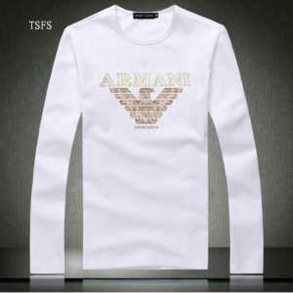 2026秋冬 アルマーニ ARMANI ランキング商品  長袖Tシャツ 2色可選