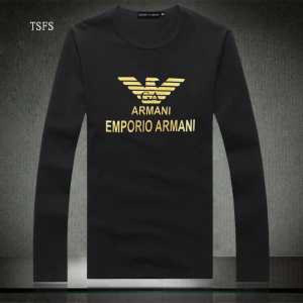 アルマーニ ARMANI 大人気再登場 2026秋冬 長袖Tシャツ 3色可選
