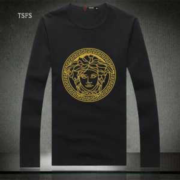 2026秋冬 ヴェルサーチ VERSACE 人気が爆発 長袖Tシャツ 2色可選
