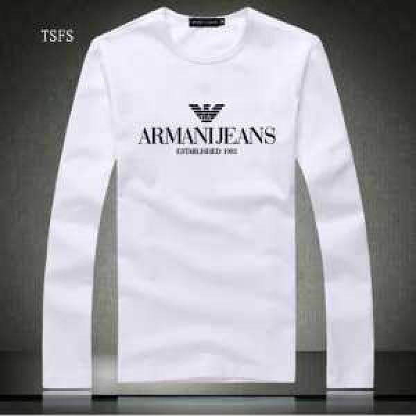 2026秋冬 主役になる存在感 アルマーニ ARMANI 長袖Tシャツ 3色可選