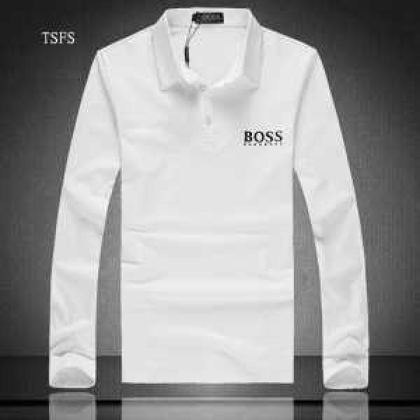 お買い得品 2026秋冬 ヒューゴボス HUGO BOSS 長袖ポロシャツ 2色可選