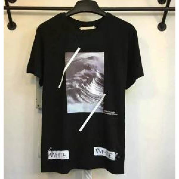 吸汗速乾 2026-17春夏新作海外セレブ愛用Off-White オフホワイト半袖 Tシャツ