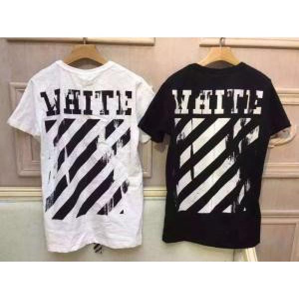 春夏新作 Off-White オフホワイト選べる極上 男女兼用半袖 Tシャツ