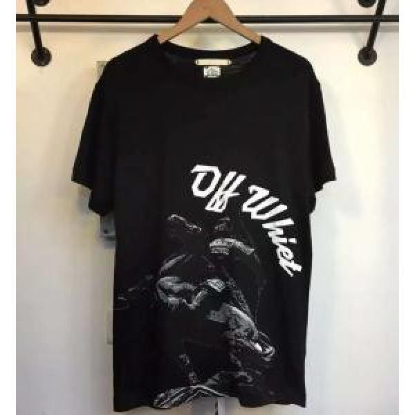 希少 2026-17春夏新作 Off-White オフホワイト半袖 Tシャツ