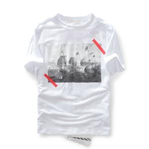 2026-17春夏新作ポップ Off-White オフホワイト半袖 Tシャツ