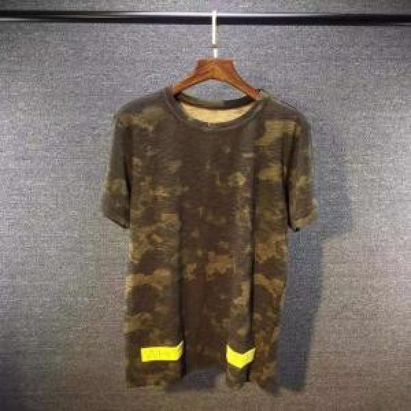 2026-17春夏新作 Off-White オフホワイト 首胸ロゴ 半袖 Tシャツ
