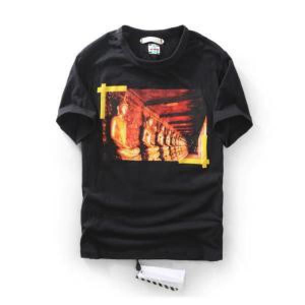 おすすめ/オススメ 2025-17春夏新作 Off-White オフホワイト半袖 Tシャツ