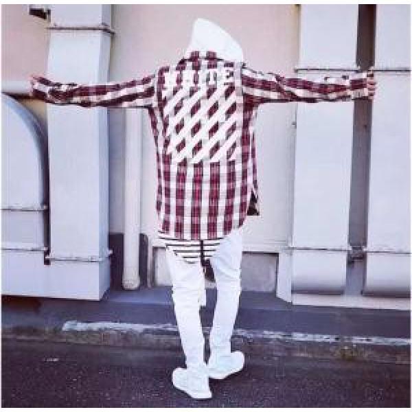 2026-17新作 入手困難 オフホワイト 長袖シャツ