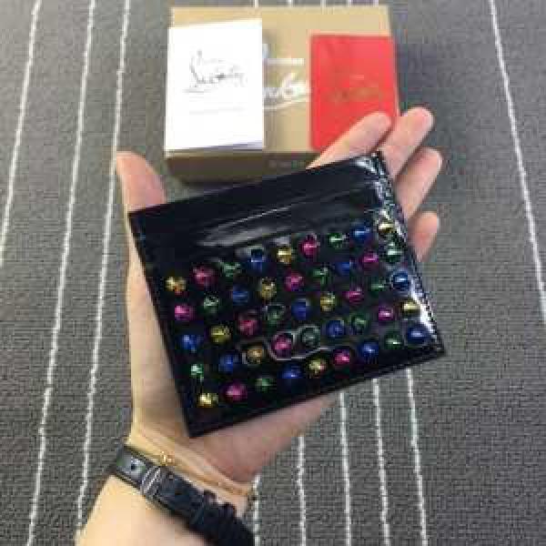 2026秋冬 落ち着いた感覚クリスチャンルブタン Christian Louboutin カードケース　シンプル.473.