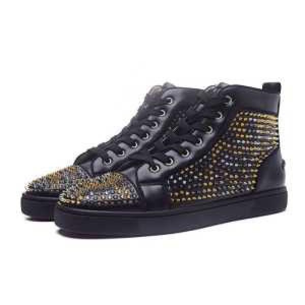ファション性の高い 2026秋冬 クリスチャンルブタンChristian Louboutin ハイトップシューズ
