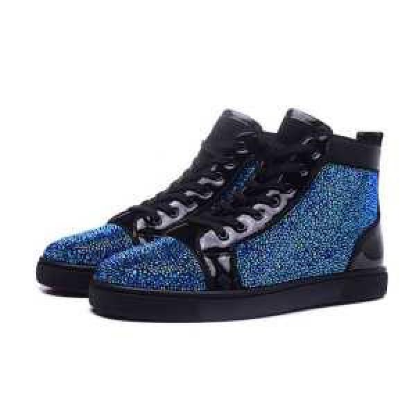 高級感ある 2026秋冬クリスチャンルブタン Christian Louboutin ハイトップシューズ