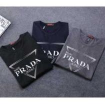 高評価の人気品 プラダ PRADA  高い耐久性ある長袖Tシャツ 3色可選