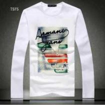 お洒落な存在感 2026秋冬 アルマーニ ARMANI 長袖Tシャツ 2色可選