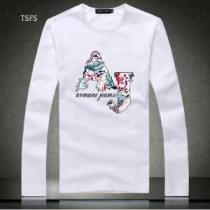 肌触りの気持ちい〜 2026秋冬 アルマーニ ARMANI 長袖Tシャツ 3色可選